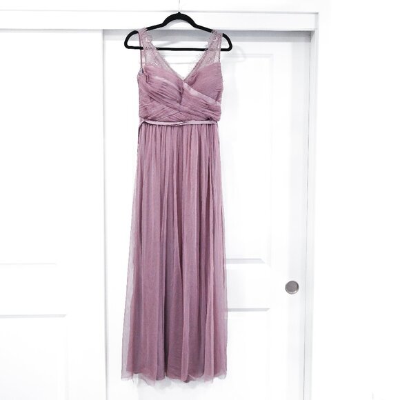 Hithero BHLDN Size 4 Lavender Le Fleur Fairy Feminine Floor Length Dress - Picture 1 of 11
